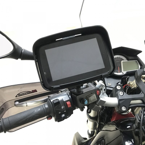 Sistem de navigatie GPS 5 inch pentru motociclete cu sistem de operare android, rezistenta IPX7 la apa, praf si socuri, harta full europa [2]
