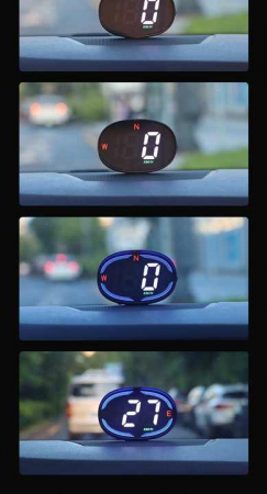 Vitezometru auto, Afisaj MPH/KM, 800*480, 2.6 Inch [4]