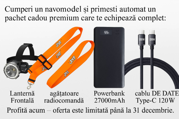 Cumperi un navomodel, primești un super pachet GRATUIT