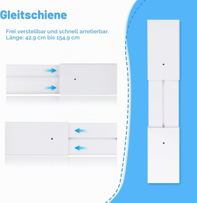 Kit Etanșare Fereastră Aer Condiționat Portabil cu Adaptor 13 cm [6]
