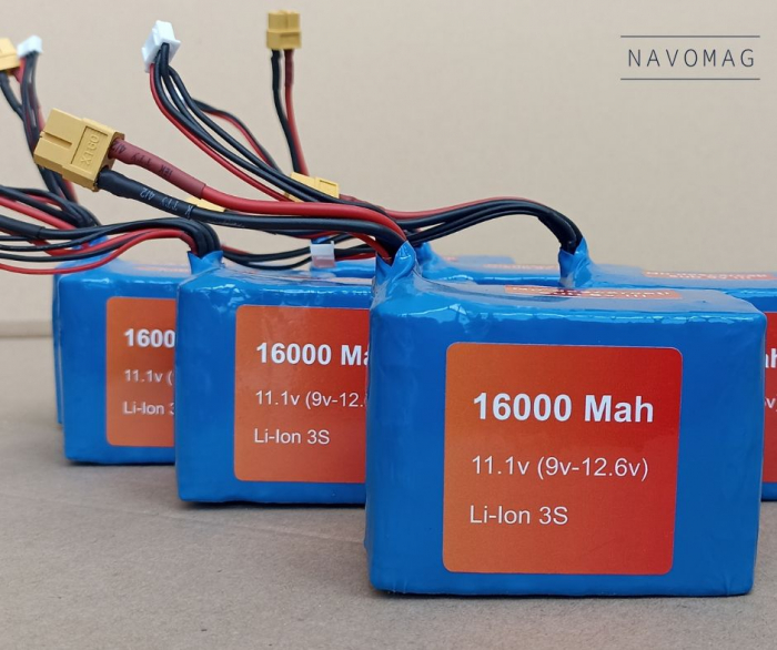 Acumulator Li-Ion 3S - 16000mAh, 11.1V, cu mufă XT60 [4]