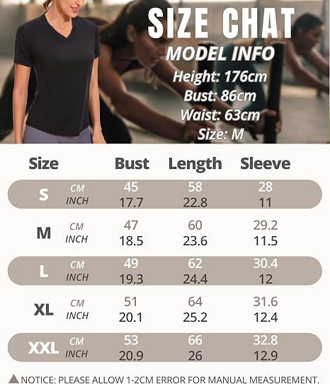 Tricou Sport Damă cu Mânecă Scurtă și Guler Rotund – Material Respirabil, Uscare Rapidă [5]