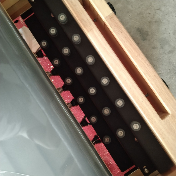 Aparat Reformer Profesional Pilates din Lemn – Echipament Fitness Premium pentru Tonifiere și Flexibilitate [15]