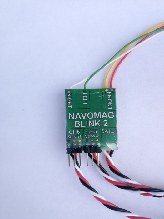 Blink 2 semnalizare cuve si lumini - modul electronic lumini navomodel plantat [2]