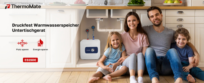 Boiler Electric ThermoMate ES15DE 15L 2000W 230V Sub Chiuvetă Rezervor Presurizat Clasa A [8]