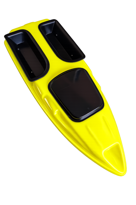 Carenă superioară navomodel plantat cu cuve montate ABS 3mm [3]