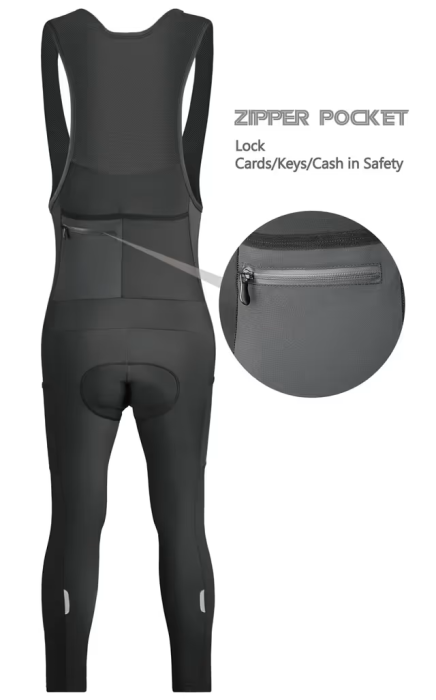 Pantaloni Lungi Ciclism cu Bretele CEROTIPOLAR Bazon 4D pentru MTB și Șosea [2]