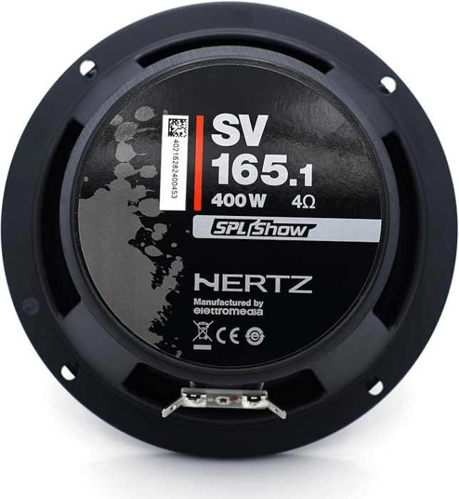 Hertz SV 165.1 Difuzoare Auto Midrange SPL 165mm 400W 4 Ohmi 94dB [4]