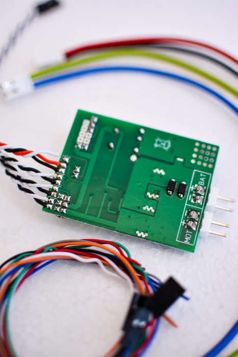 Electronica completa navomodel/barcuta/vaporas plantat  V3 - placa full ubec, regulator, switch lumini blink 2 [3]