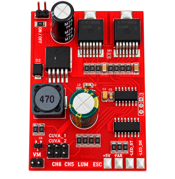 Electronica Completa V3 pentru Navomodel de Plantat cu Regulator 30A UBEC si BLINK2 [2]