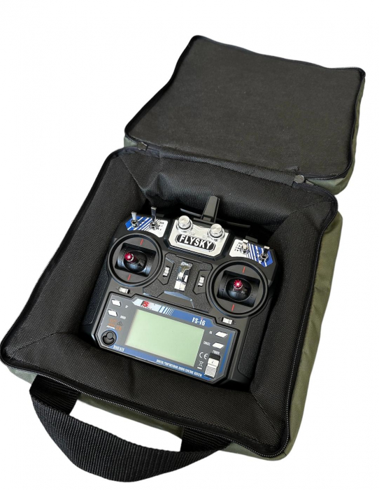 HUSA Radiocomanda Turnigy, Flysky, Microzone, Radiolink - culoare VERDE OLIV [3]