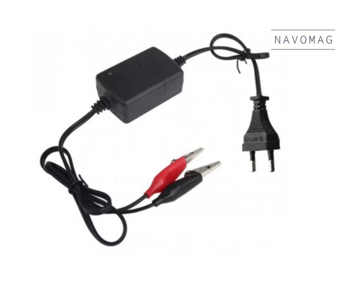 Încărcător 12V pentru Acumulator Navomodel Plumb-Acid cu Protecție și Semnalizare LED [4]