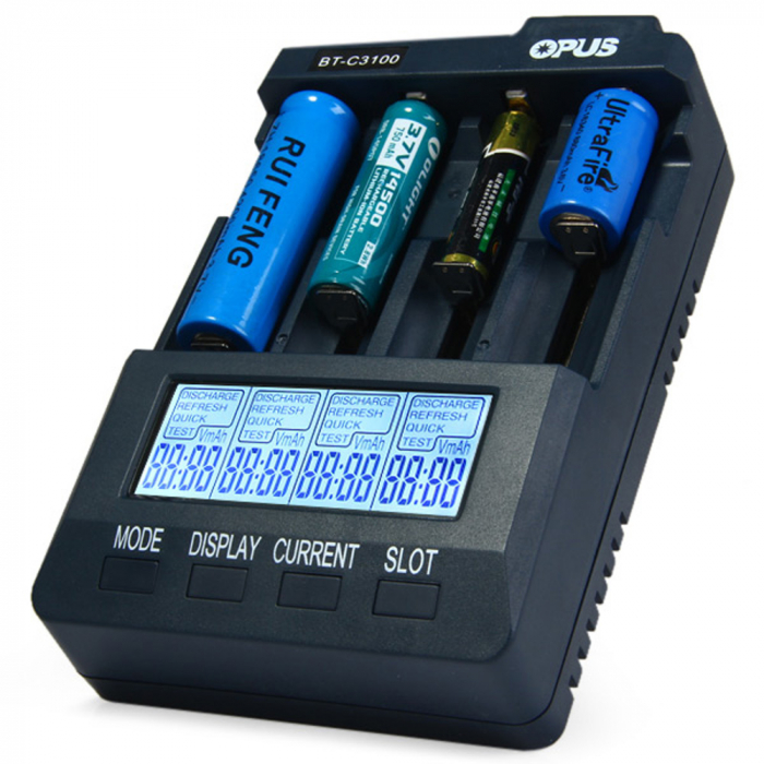 Încărcător Universal Opus BT-C3100 V2.2 – Compatibil cu Multiple Tipuri de Acumulatori [5]