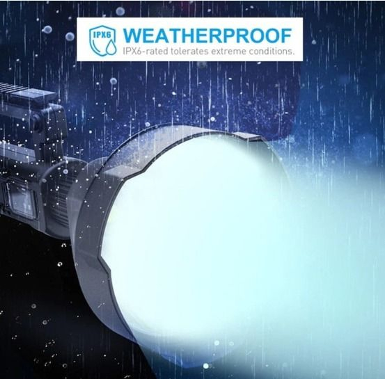 Lanterna profesionala led 50w 3000 lumeni, powerbank, trepied [5]