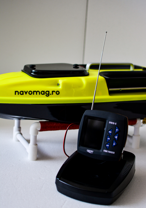 Navomodel Plantat - NAVOMAG - Dotat cu Acumulator 4 S și Sonar LUCKY , FF918C, de nouă generație - [3]