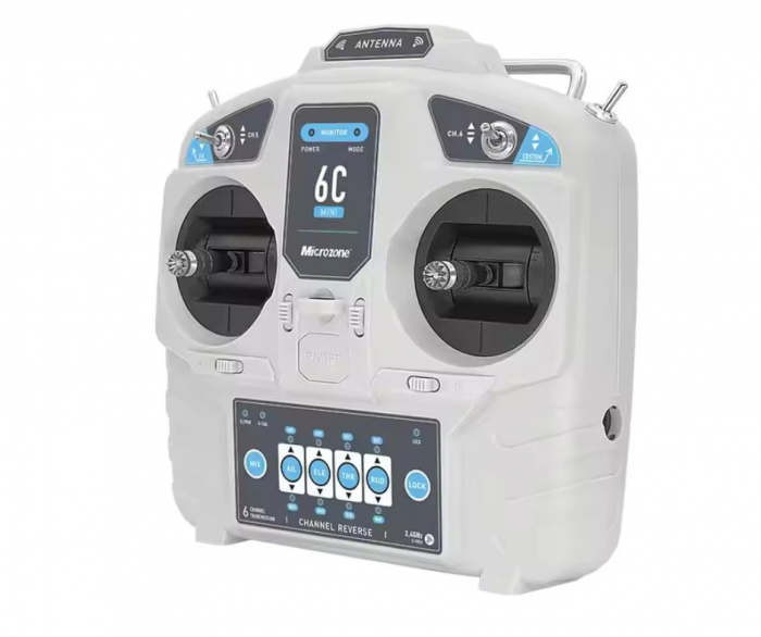 Microzone MC6C – Radiocomandă 6 Canale cu Receiver Inclus | Control Precis & Semnal Puternic [2]