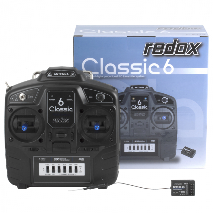 Redox Classic 6 - Emițător RC Digital Universal cu Receptor Inclus [3]