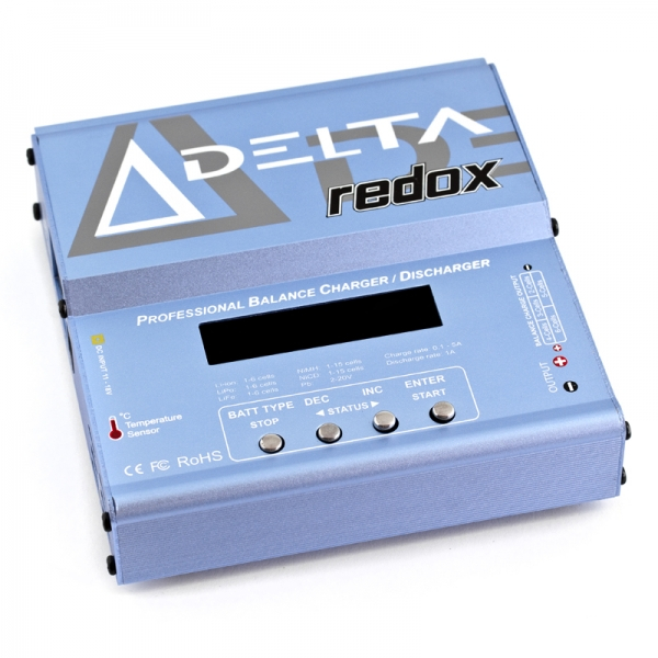Încărcător Redox DELTA – Universal, 50W, cu Echilibrator Integrat pentru Baterii LiPo, NiMH, Pb [2]