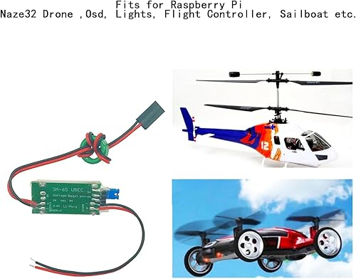 Regulator tensiune UBEC 3A Hobbywing 2–6S LiPo pentru modele RC [5]