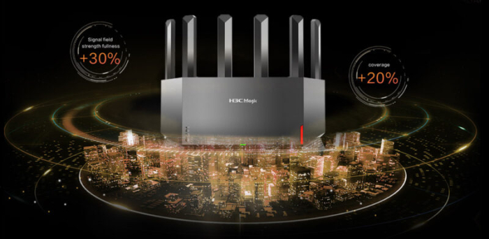 Router WiFi dual band cu 6 antene externe – acoperire mare și viteză ridicată [4]