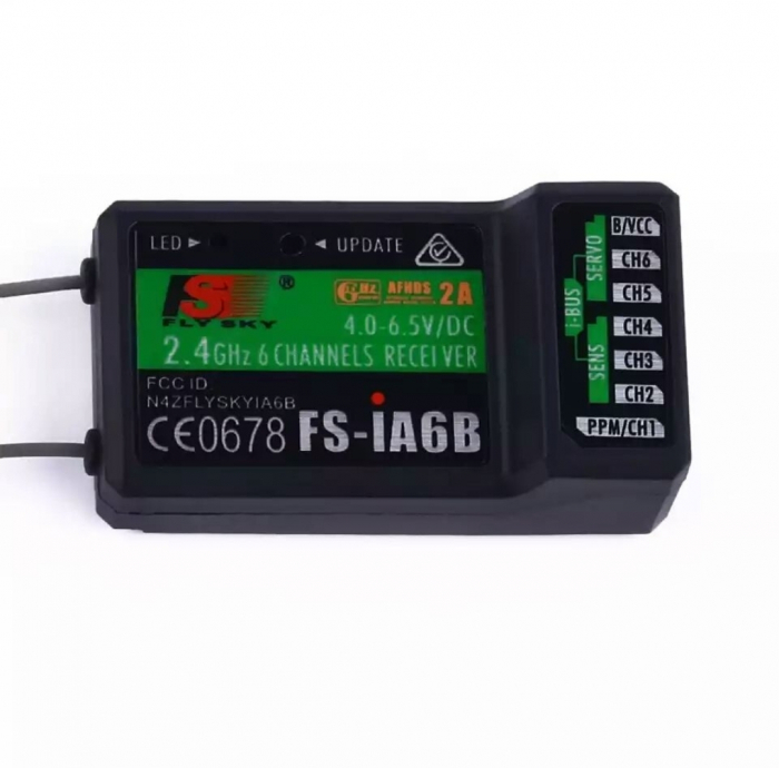 Receptor, receiver FS-IA6B , pentru Radiocomanda Flysky FS-I6 sau Turnigy FSI66 [4]