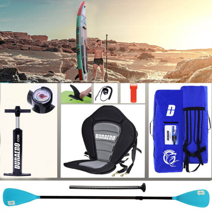 Placă SUP Gonflabilă Portocalie 2-în-1 – Oferta Limitată! Tot ce Ai Nevoie pentru Aventuri de Neuitat. Cumpără Acum, Stocuri Reduse! [2]