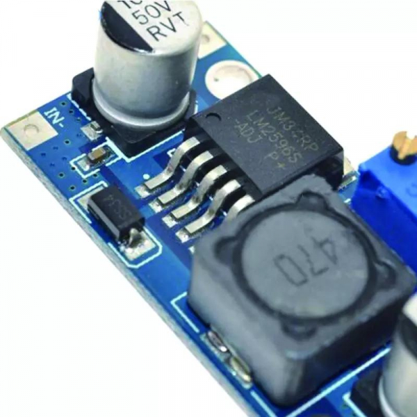 Sursa coboratoare de tensiune  5v 3A - Modul step down Lm2596s [3]
