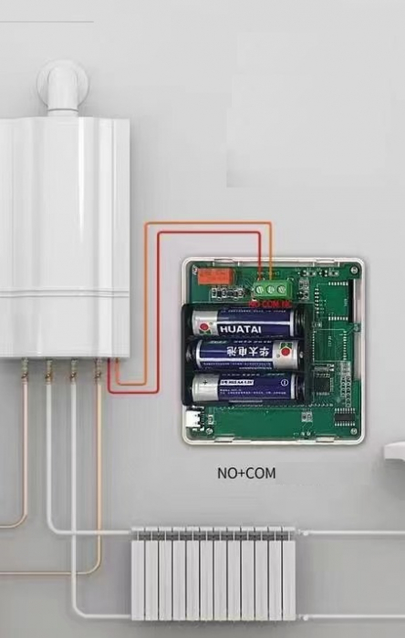 Termostat Inteligent WiFi TUYA RF433 – Control Mobil, Compatibil Încălzire Apă și Centrala Gaz SmartHome [5]