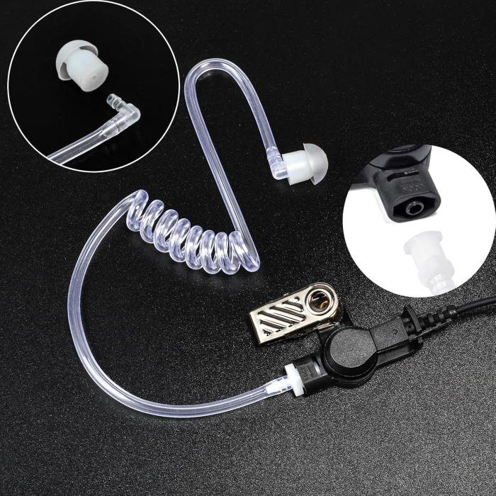 HYS TPH900 Casca Microfon cu Tub Acustic si PTT pentru Airbus TPH-900 TETRAPOL [4]