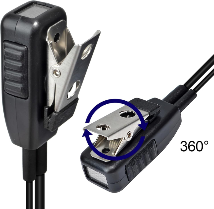 HYS TPH900 Casca Microfon cu Tub Acustic si PTT pentru Airbus TPH-900 TETRAPOL [3]