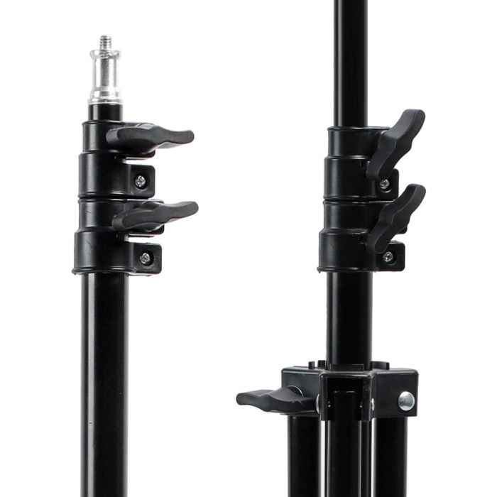 Trepied Maclean MC-163 pentru SONAR, Înălțime Reglabilă 62-190 cm, Sarcină 3kg – Stabilitate pentru Pescuit [4]
