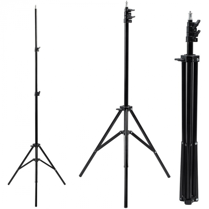 Trepied Maclean MC-163 pentru SONAR, Înălțime Reglabilă 62-190 cm, Sarcină 3kg – Stabilitate pentru Pescuit [3]