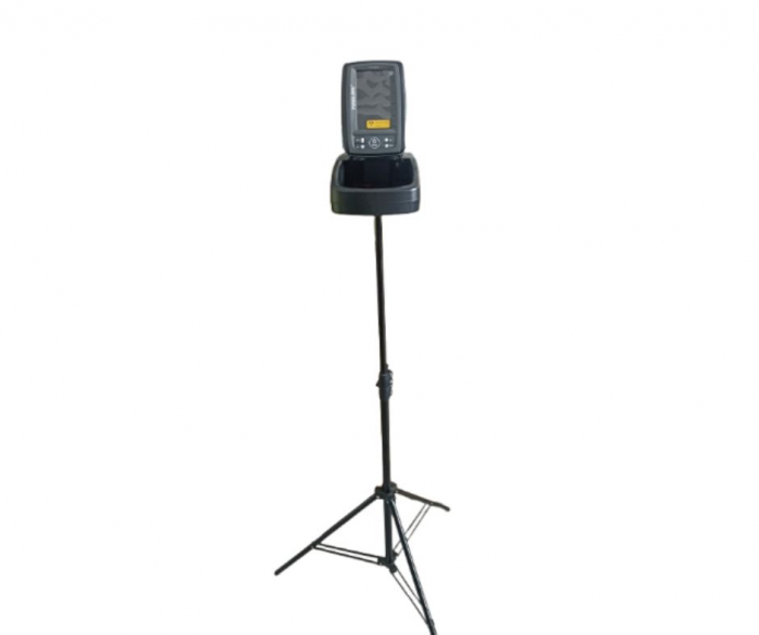 Trepied Maclean MC-163 pentru SONAR, Înălțime Reglabilă 62-190 cm, Sarcină 3kg – Stabilitate pentru Pescuit [2]