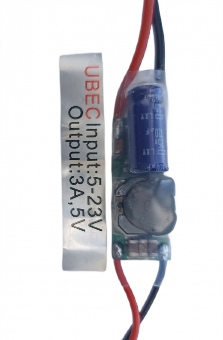 Ubec 5V 3A alimentare receiver navomodel sau alte aplicatii [3]