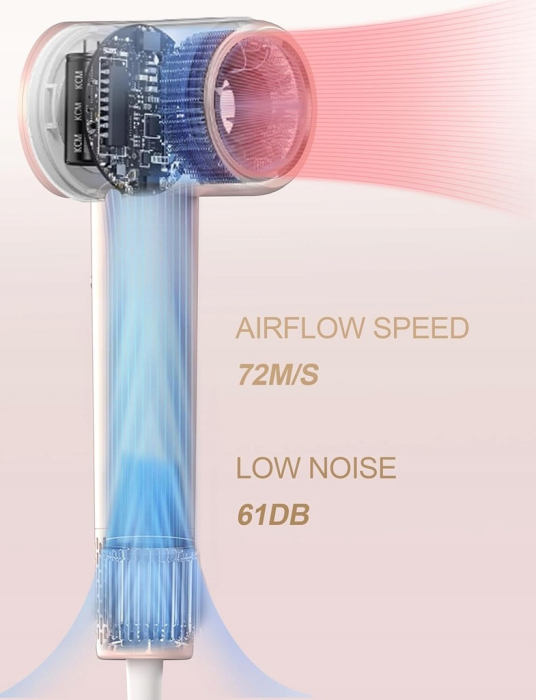 Uscator de Par Profesional 2200W cu Difuzor Magnetic si Protectie Termica [2]