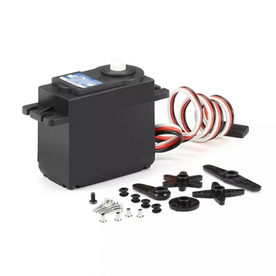 Servomotoare - Servomotor navomodel 6kgf JX servo carma angrenaje plastic