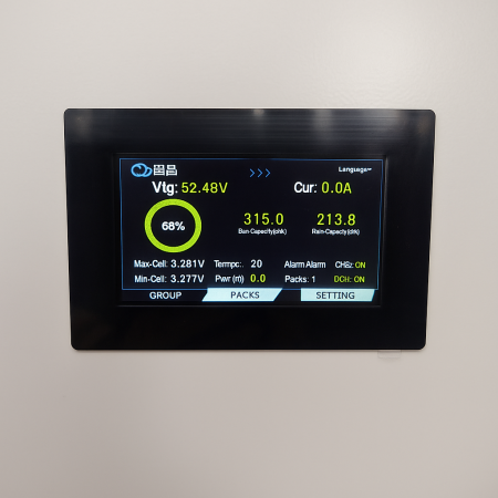 Sistem baterii fotovoltaice LiFePO₄ 16 kWh 48V 315Ah cu JK BMS V19 și celule prismatice Envision ESS [1]
