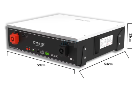 Acumulator solar Dyness DL5.0C 5,12 kWh LiFePO₄ – baterie modulară 51,2 V pentru sisteme fotovoltaice [8]
