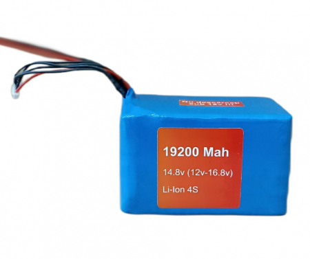Acumulatori - Acumulator Li-Ion 4S 19200 mAh cu Autonomie Extinsă – Ideal pentru Navomodele și Drone