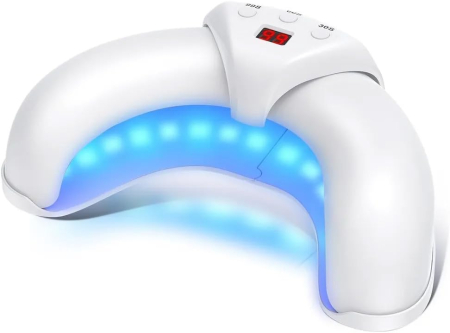 Ingrijire personala & Cosmetice - Aparat LED pentru Îngrijirea Unghiilor – 18 LED-uri, 470 nm + 905 nm, Tratament Simultan pentru Toate Degetele