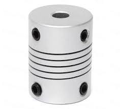 Cuplaje elastice sau fixe - Bucșă Elastică din Aluminiu 6x8 - Fixare Ax Elice și Servomotor