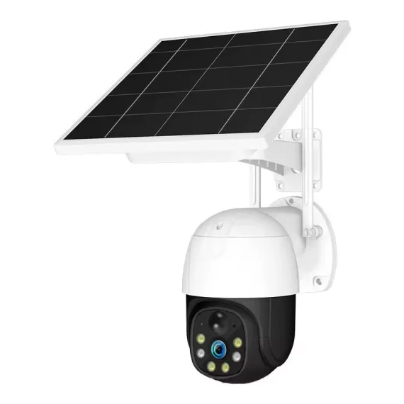 Iluminat & electrice - Camera Supraveghere 4G Solara 4MP Full HD cu SIM pentru Exterior