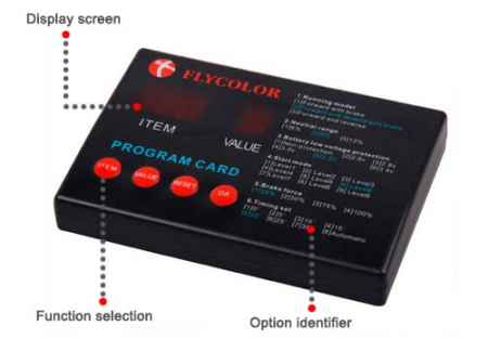 Card Programare Variatoare de Viteza ESC Brushless - Flycolor [4]
