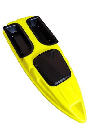 Carenă superioară navomodel plantat cu cuve montate ABS 3mm