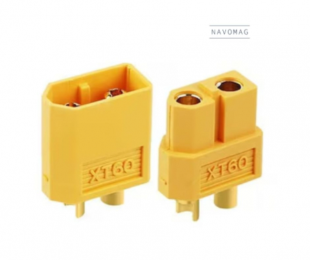 Piese pentru Navomodele - Conectori XT60 – Mufă Electronică, 1 Pereche Mamă-Tată