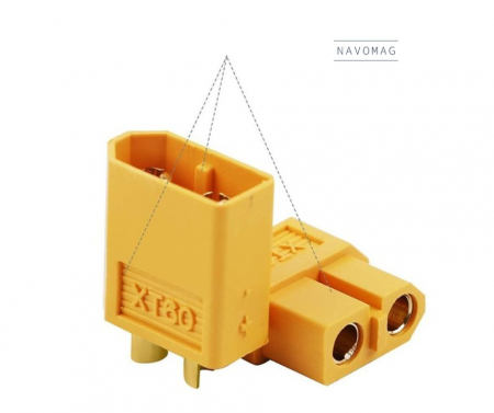 Conectori XT60 – Mufă Electronică, 1 Pereche Mamă-Tată [2]