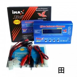Încărcător Lipo iMAX B6 80W cu Balance-Charger + Alimentator 12V SAGEM pentru Acumulatori 2S-6S [2]