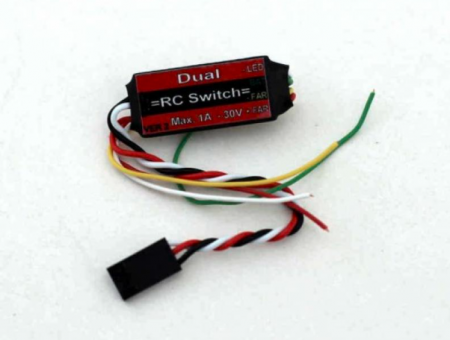Module electronice - Dual RC Switch -  Switch dublu , cu memorie, dedicat - 3w