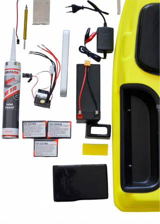 Construiește-ți Navomodelul Brushed - Plumb Acid – Kit Complet pentru Performanță pe Apă [1]