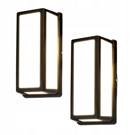 Iluminat & electrice - Lampă de exterior Highsam cu senzor de mișcare IP65 LED 24W